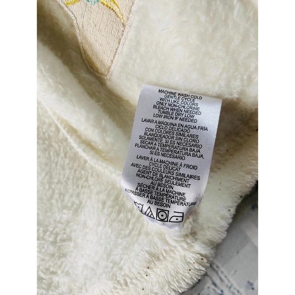 New Baby Girl Wippette Unicorn Warm Fall Sweater Jacket 3-6m Hood/Hand Covers - Picture 10 of 10